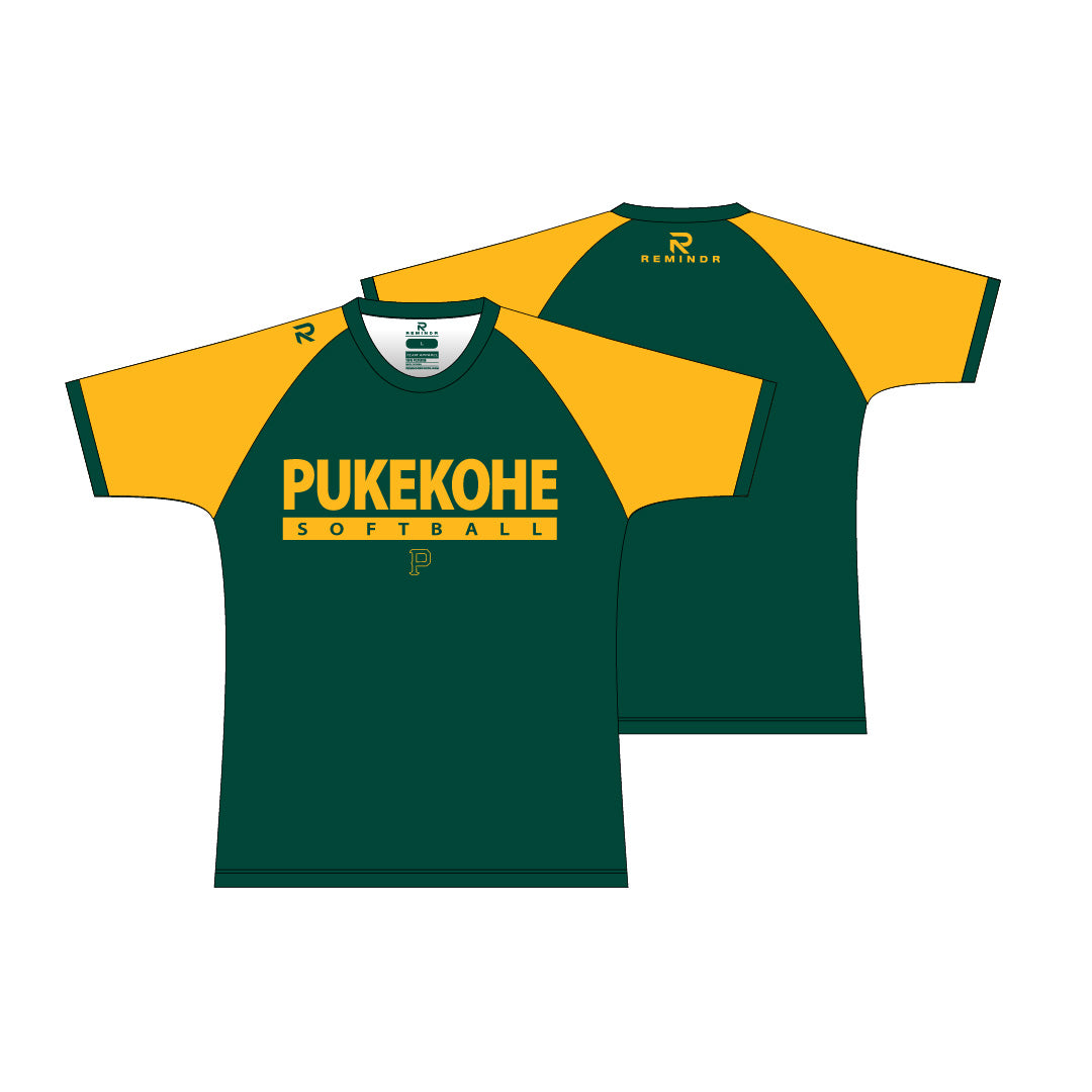 Pukekohe Softball - Performance Tee
